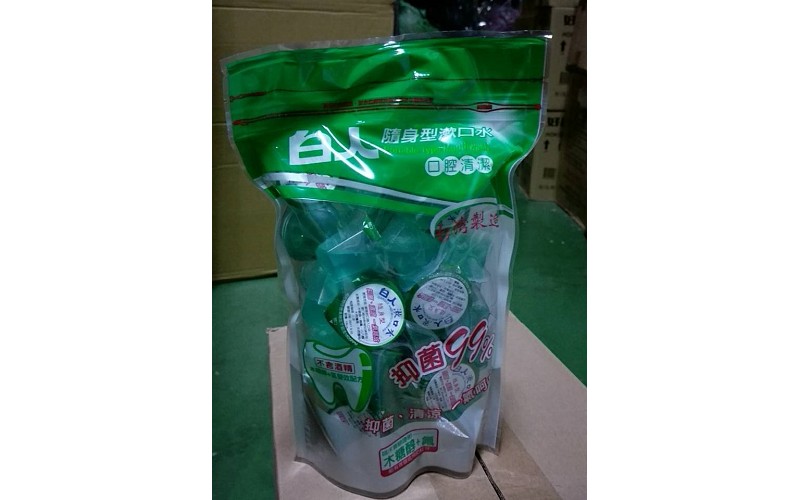 白人隨身型漱口水