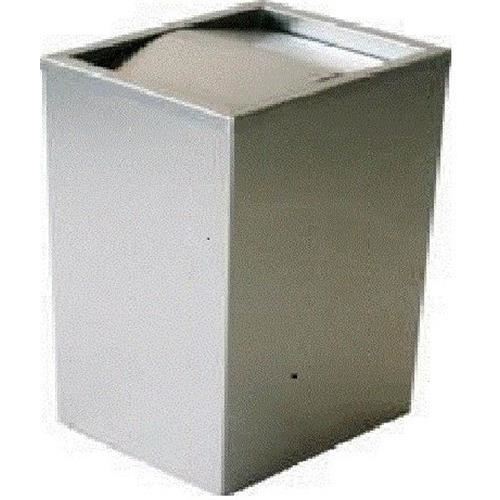 貼壁式不鏽鋼垃圾筒附搖板式上蓋