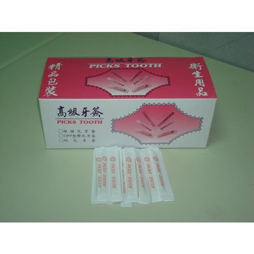 紙包牙籤