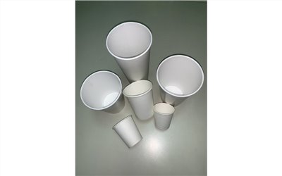 各式空白飲料杯